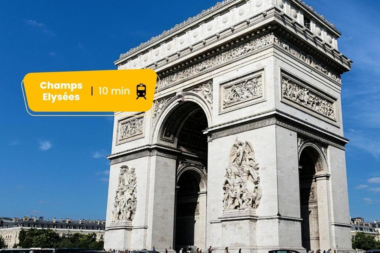 1022-Suite Leny - Superb Apartment In Parigi Esterno foto